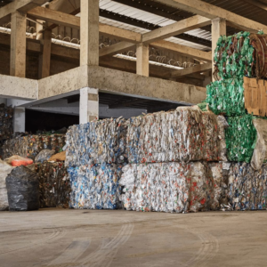 1000lb bales of combined #1 and #2 plastics