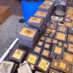CPU ceramic processor scraps